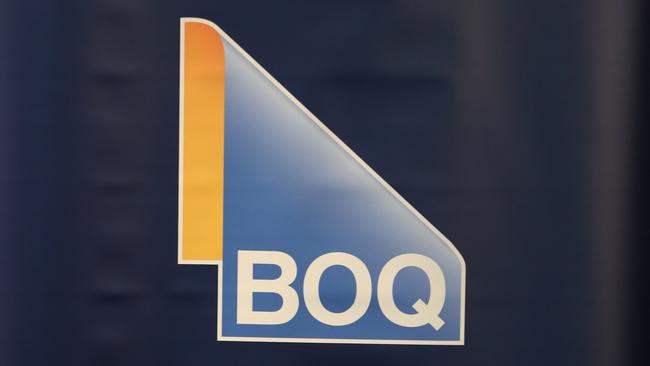 BoQ shares jumped yesterday despite the apparent pressure on its dividend payout