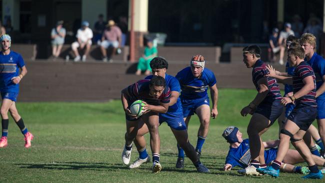 GPS Rugby The Southport School v Churchie at The Village Green Oval TSS. Picture: Glenn Campbell