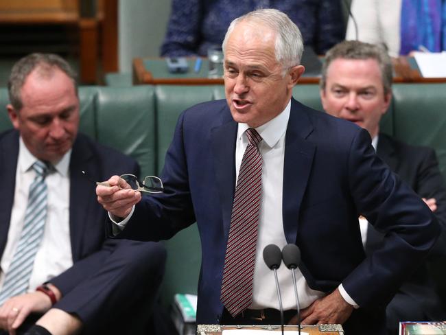 PM Malcolm Turnbull “would do himself a huge favour if he dumped the irrevocably flawed Finkel ­report immediately”, Piers Akerman believes. Picture: Ray Strange