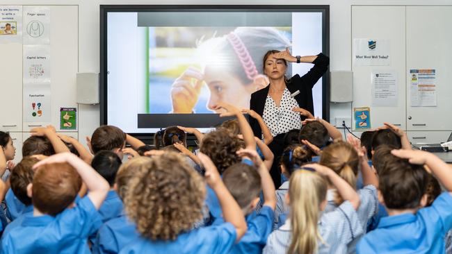 Kindy kids will have to learn classroom rules quickly. Picture: Monique Harmer