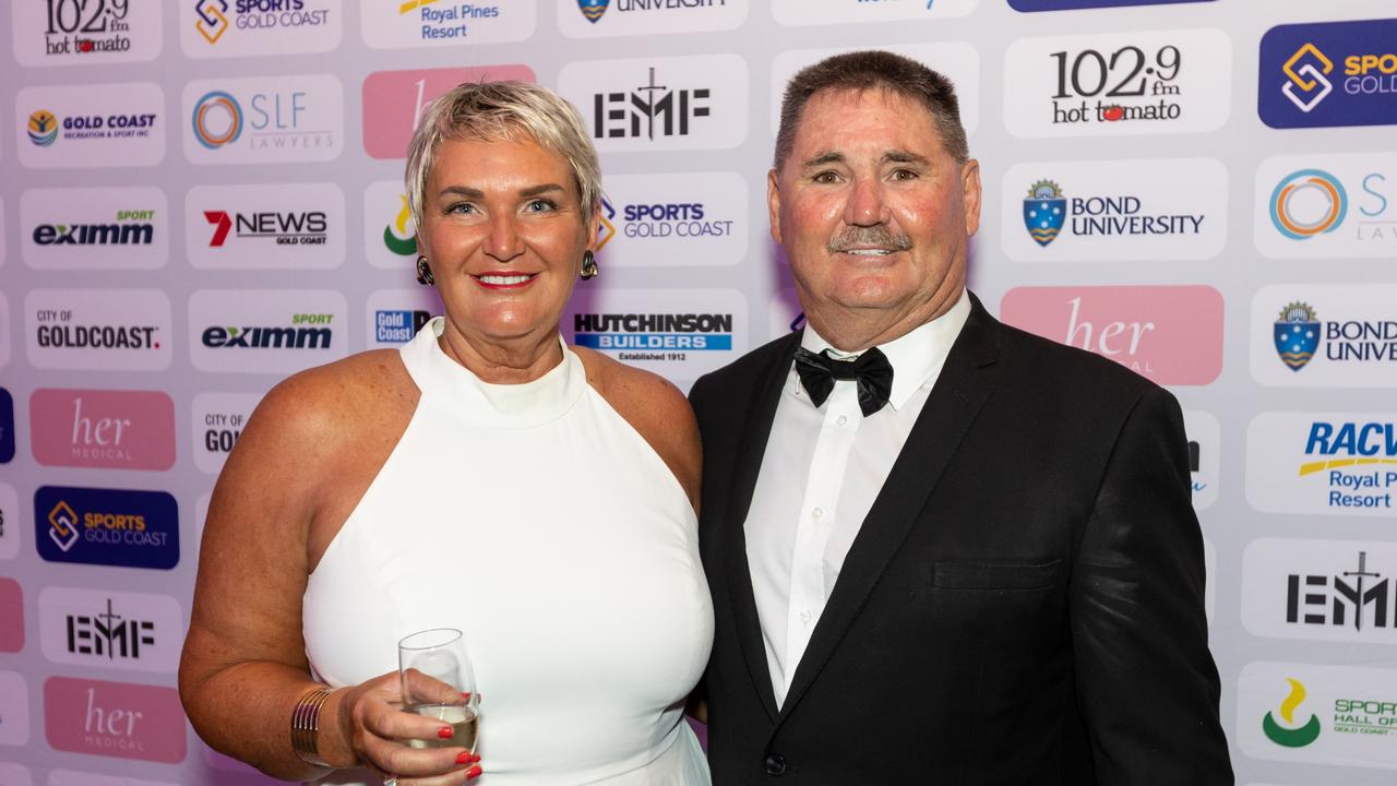 Lenore and John Davis at the 54th Sports Star of the Year Awards at RACV Royal Pines. THE PULSE . Picture: Celeste Humphrey