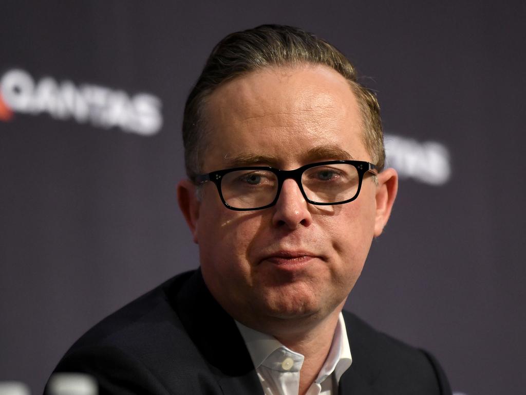 Qantas CEO Alan Joyce has been accused of ‘throwing his workers to the kerb’. Picture: AAP/Bianca De Marchi