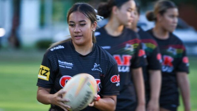 St Marys backrower Matoisha Kalepo is a Penrith rep. Picture: St Marys