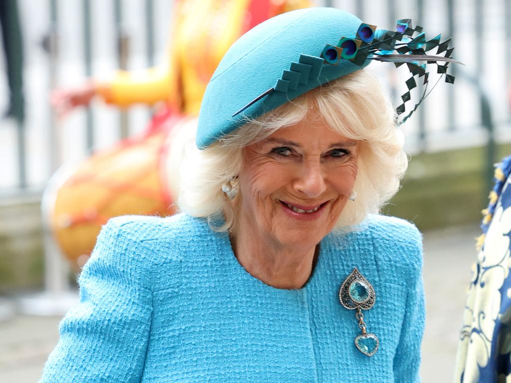 Queen Camilla attended the 2024 Commonwealth Day Service at Westminster Abbey on March 11 as she continues to represent the King at official functions during his treatment. Picture: Chris Jackson/Getty Images