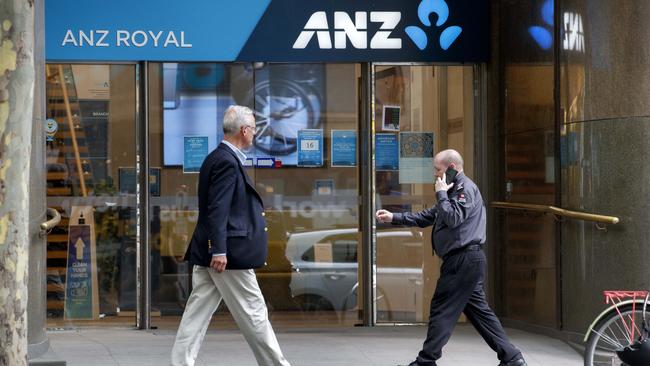 Ord Minnett analysts say ANZ displayed the strongest revenue trends of its peers this reporting season. Picture: NCA NewsWire/David Geraghty