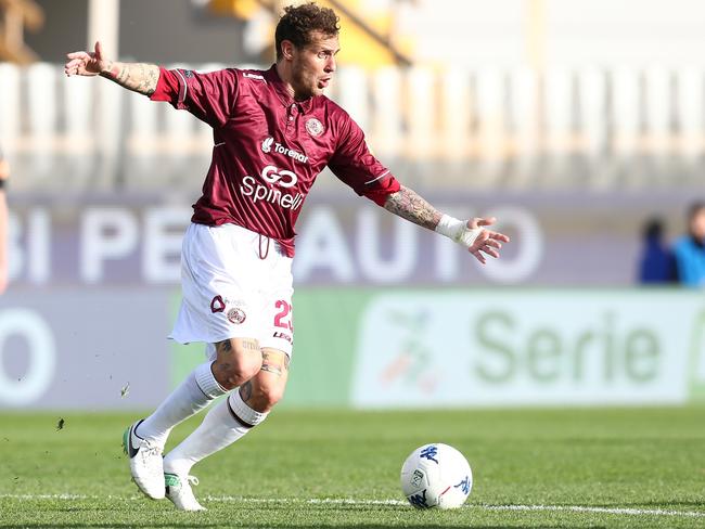 Alessandro Diamanti in action for A.S. Livorno 1915 in Serie B. Picture: NurPhoto/Getty Images