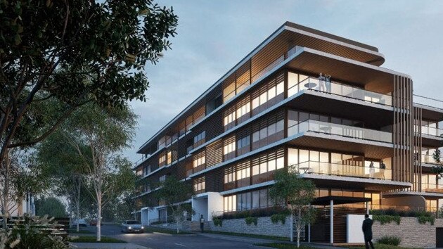 The proposal will have five-storey three apartment buildings. Credit: EJE Architecture