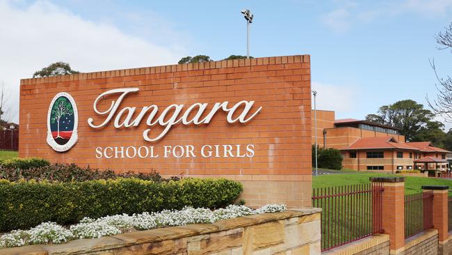 Tangara School for Girls in Sydney’s Cherrybrook. Picture: Richard Dobson