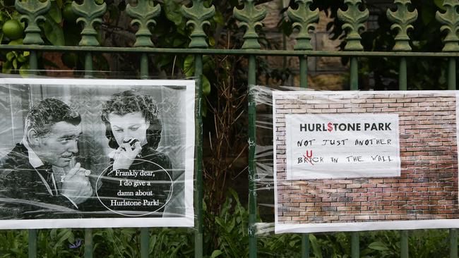 A few more of the posters propping up around Hurlstone Park.