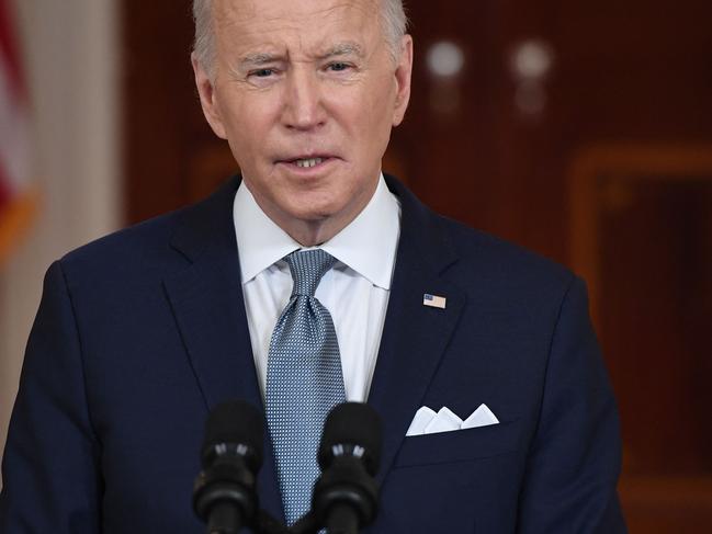 US President Joe Biden. Picture: AFP