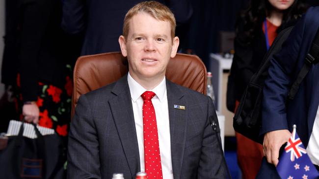 New Zealand's Prime Minister Chris Hipkins is suffering the worst week of his leadership. Picture; AFP.