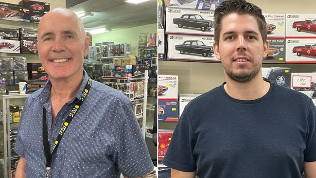 The new owners Rick Coleman and Mathew Spencer bought Coins and Collectibles after a chance conversation with John Felesina.