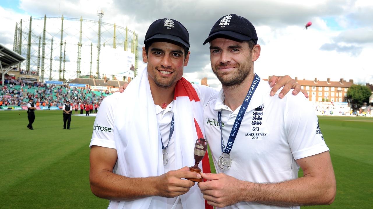 Alastair Cook and James Anderson have been teammates for 12 years, but the pair didn’t get off on the right foot.