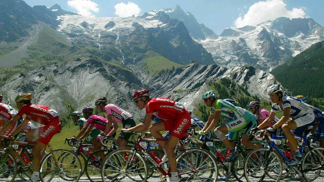 Stunning scenery is par for the course in the Tour de France.