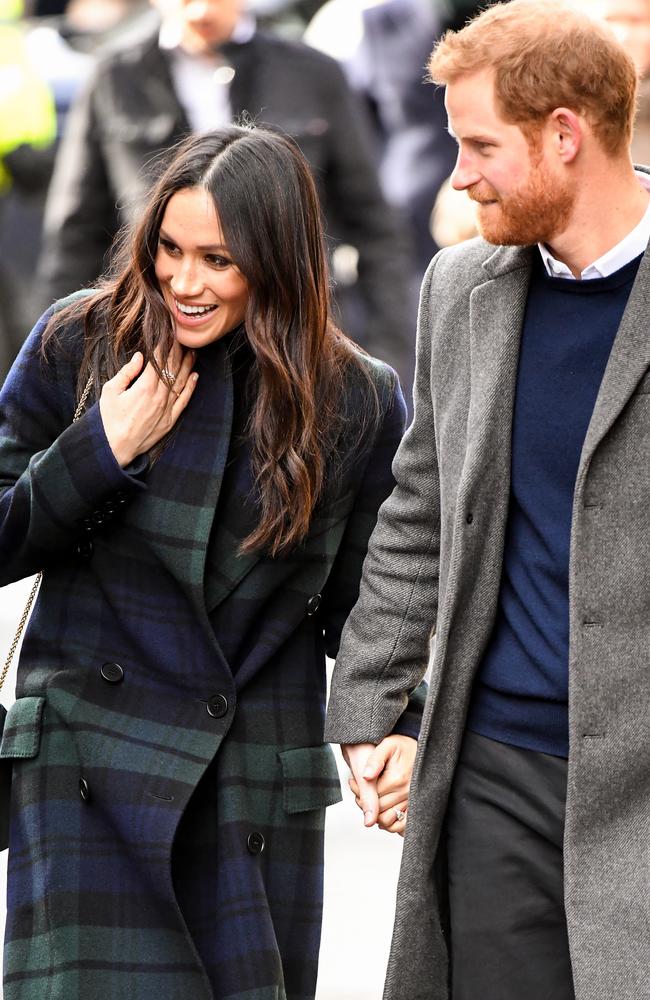 The couple appeared as loved up as ever. Picture: Jeff J Mitchell/Getty Images