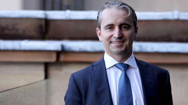 Banking giant CBA has rewarded its CEO Matt Comyn with a 35 per cent jump in remuneration to nearly $7m. Picture: NCA NewsWire / Damian Shaw