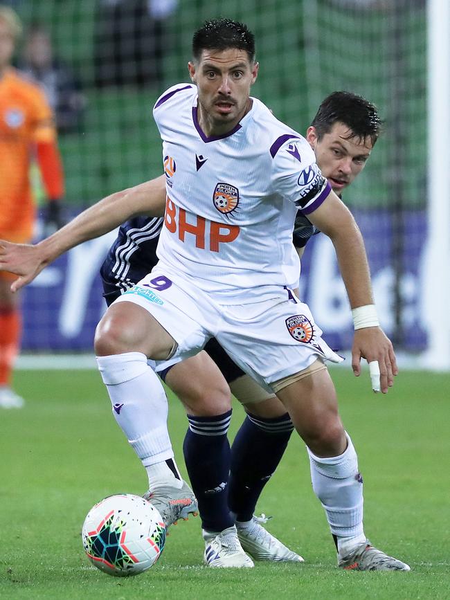 Bruno Fornaroli is happy in Perth