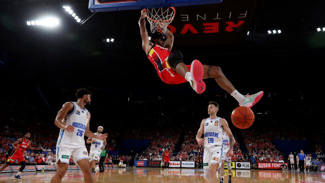 The WIldcats were booed by their own fans early on, but managed to fight back a respectable score before coming up just short. Picture: Getty Images