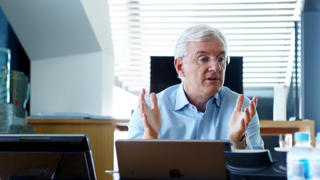 Stephen Lowy will almost certainly stand down as FFA chairman next month. Picture: Hollie Adams