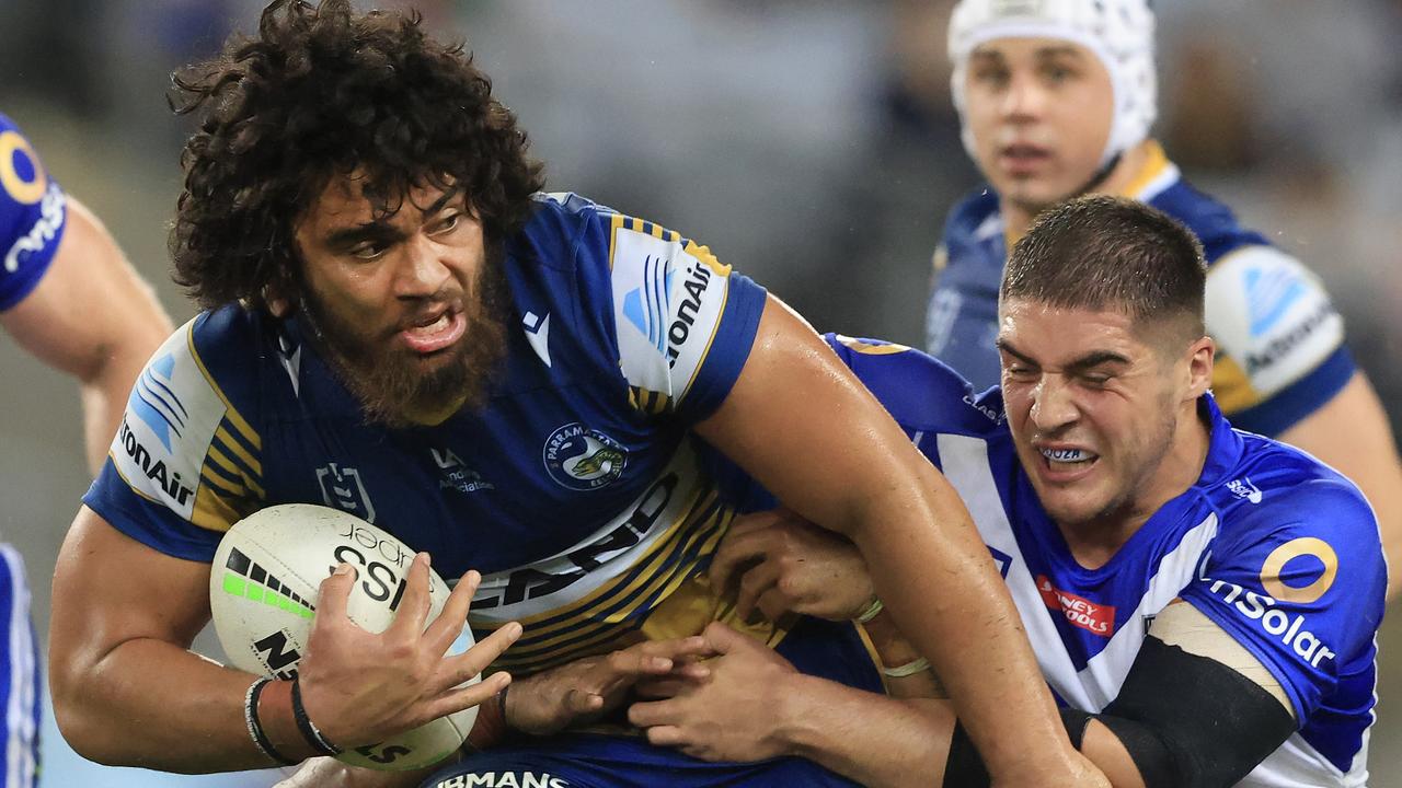 Isaiah Papali'i is providing great value for money for the Eels. Picture: Mark Evans/Getty Images