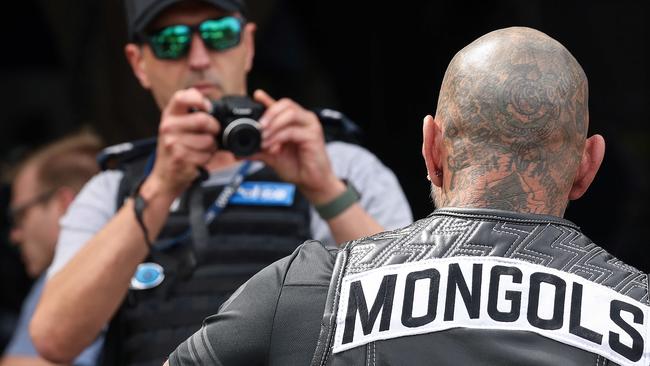 Ousted Mongols bikie Toby Mitchel’s rebrand has worked in his favour. .Picture: Ian Currie