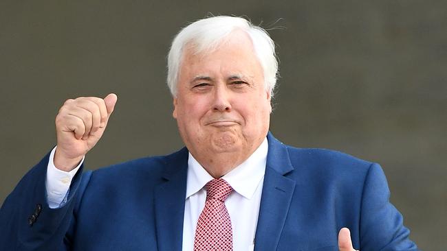 Businessman Clive Palmer. Picture: AAP