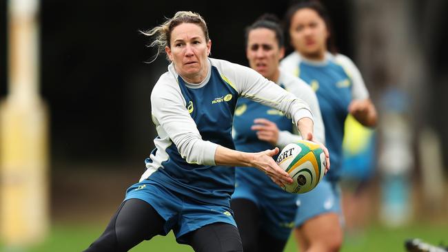 Ash Hewson will feature in their third World Cup. Picture: Brett Costello