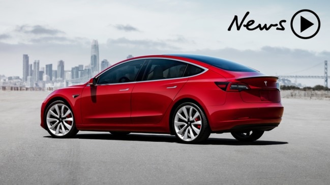 Tesla Model 3 arrives in Australia