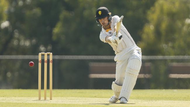 A fair chunk of Daniel Sartori’s red-ball runs came while batting for former club Monash I. Picture: Valeriu Campan