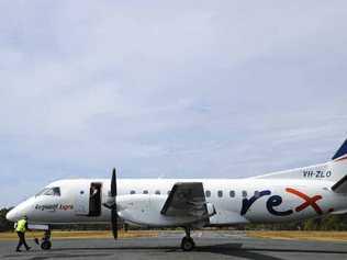 Rex, the only private operator that flies out of Grafton Airport, has been voted as the best Australian regional airline. Picture: Adam Hourigan