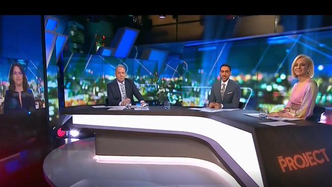 Fans were left wondering “where’s Lisa?” as only Carrie Bickmore, Waleed Aly, Peter Helliar and Rachel Corbett appeared in the network promo.