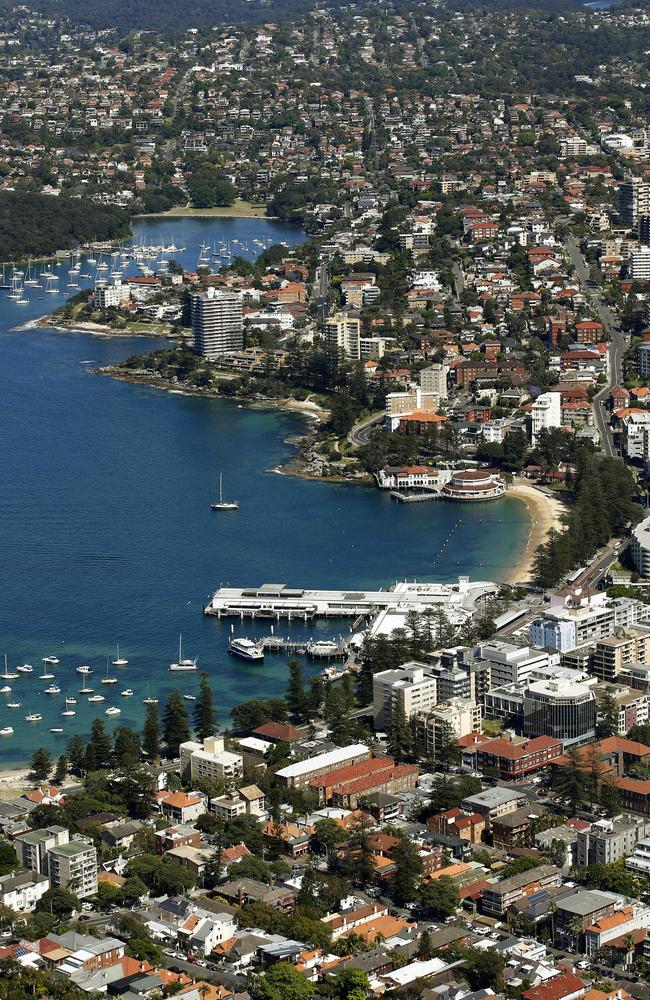 Manly and Fairlight. Aerial photos. Picture: John Appleyard