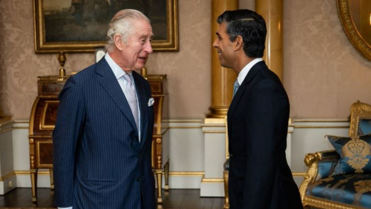 Rishi Sunak met King Charles at Buckingham Palace as he became the UK's Prime Minister