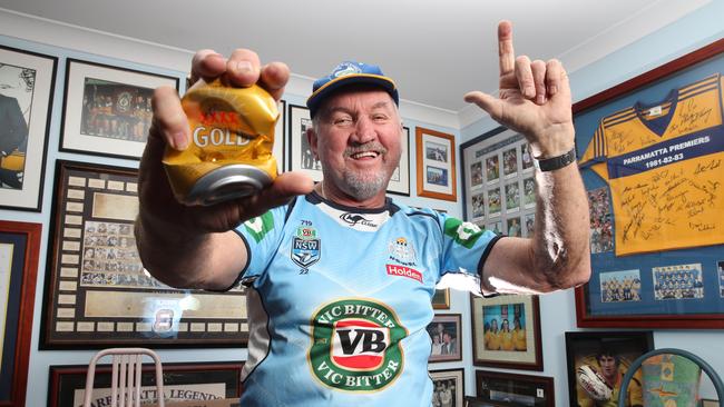 Rugby league legend Ray Price will be at home in the Tweed watching Origin III. He won't be going because there are “too many Queenslanders”. Picture Glenn Hampson