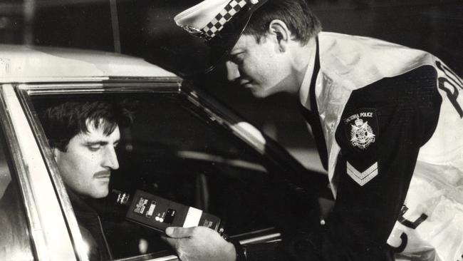 By writing in the mid-1980s that the random breath testing initiative was nothing like the public spin and that falsified statistics had been sent out, Matthew Condon crossed the thin blue line.