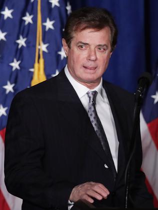 Paul Manafort, Donald Trump’s former campaign manager, was reportedly the target of Russian officials as a way into Trump’s inner circle. Picture: AFP/Getty/Chip Somodevilla