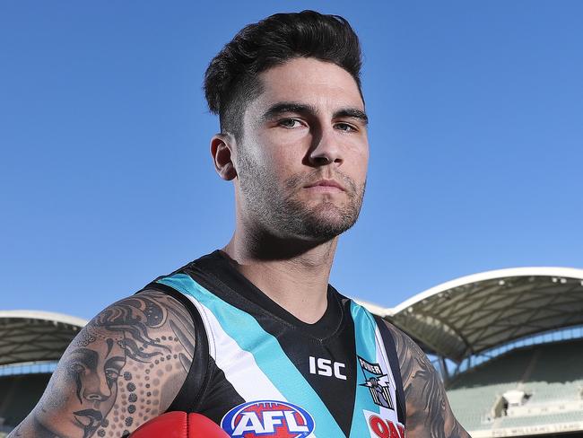 18/07/18 - AFL - Port Adelaide Star Chad Wingard. Picture SARAH REED