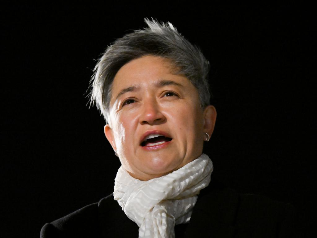 Penny Wong has returned from a successful trip to China. Picture: AAP Image/Lukas Coch/ NCA NewsWire