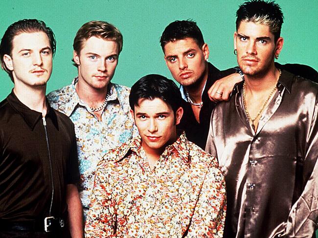 Old school Boyzone. The band formed after the success of Take That. Pic: supplied 