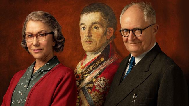 Jim Broadbent and Helen Mirren in The Duke