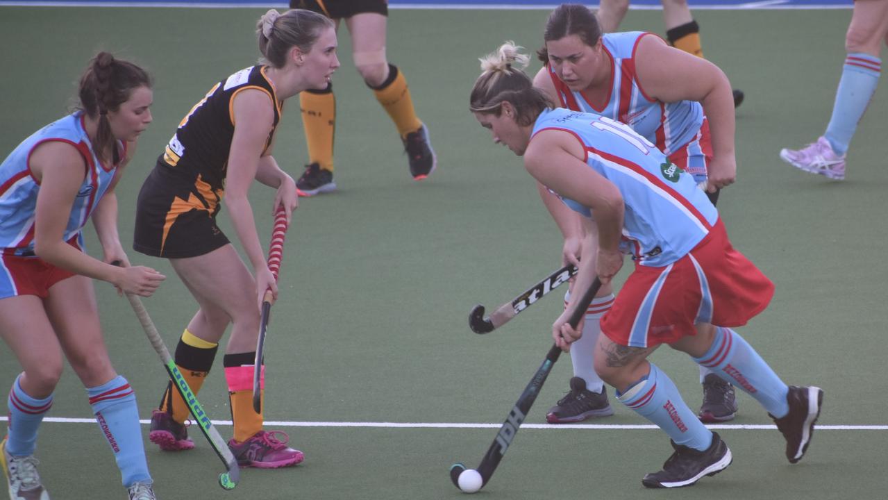 Wanderers scored a 2-1 win over Southern Suburbs in Rockhampton Hockey’s A1 women’s final on Saturday.