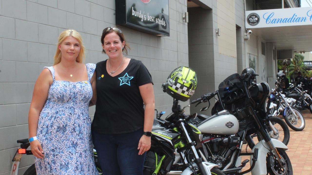 William's mother Lauren Wheeler and organiser of the Ride for William, Jasmine Williams were overwhelmed by the support from the community. Photo: Mikayla Haupt.