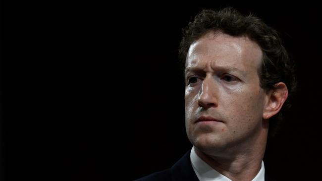 Meta CEO Mark Zuckerberg said the move prioritised free speech. Picture: AFP