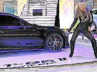 Havana Brown helped reveal the Toyota FT-86.