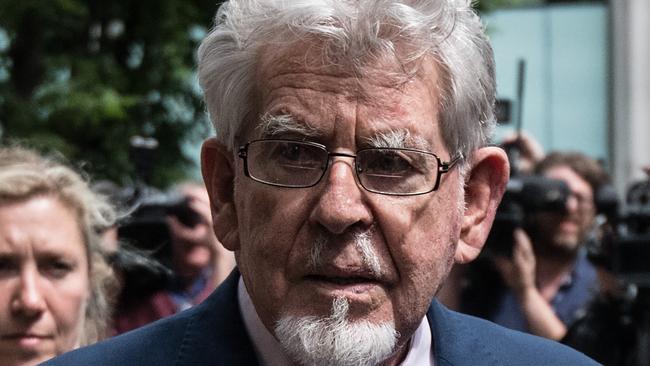 LONDON, ENGLAND - MAY 30:  Former television entertainer Rolf Harris leaves Southwark Crown Court on May 30, 2017 in London, United Kingdom. The CPS have ruled out a third trial for former entertainer and musician Rolf Harris after a second jury failed to find a verdict on charges of historical indecent assault against three teenage girls.  Harris has already served a jail sentence for molesting four girls aged between seven and 19.  (Photo by Carl Court/Getty Images)