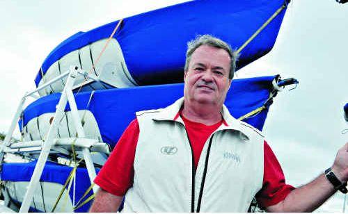 Rod Jones is hoping for stiff breezes when he sails in the Brisbane to Gladstone yacht race. Picture: JOHN MCCUTCHEON