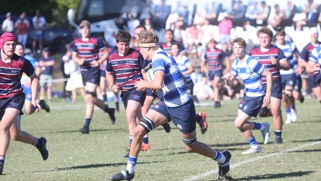 GPS First XV rugby grand final between TSS and Nudgee College. 9 September 2023 Southport Picture by Richard Gosling