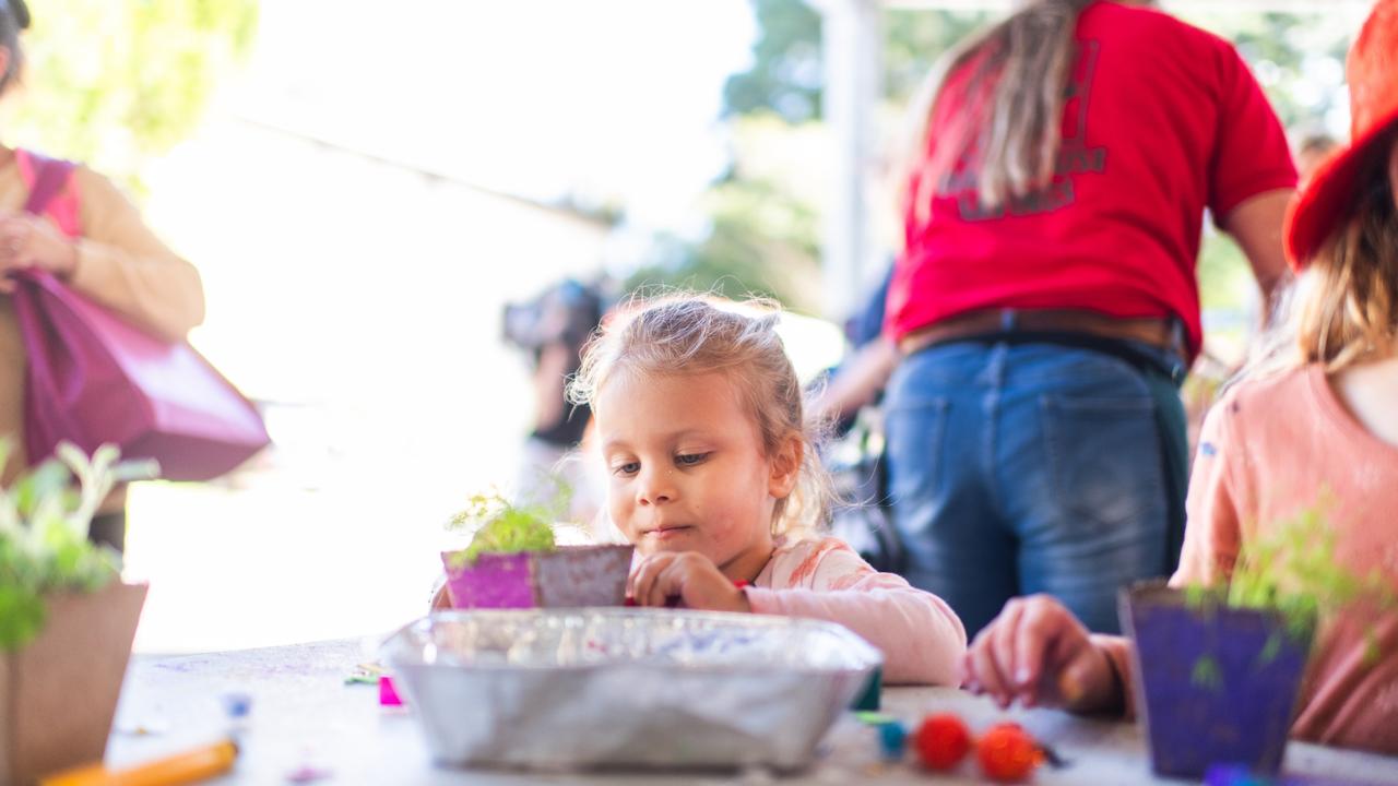 Children had at absolute blast at Messy Play Nambour on Wednesday. Photo: Joseph Byford Photography