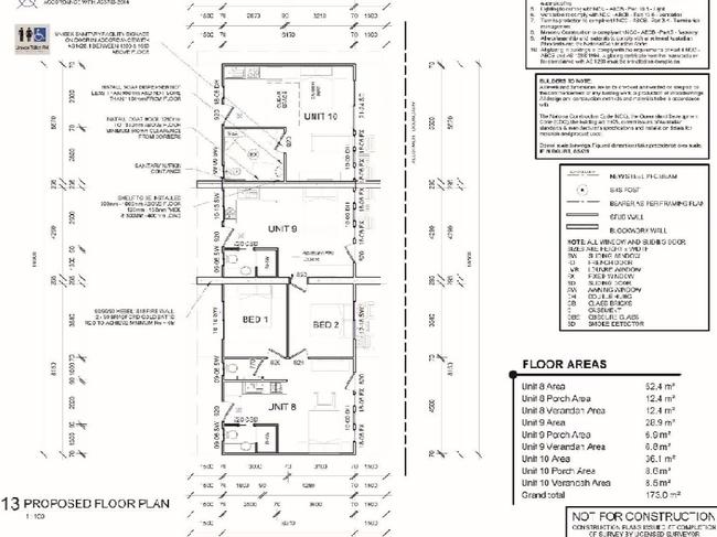 One of the new buildings planned for the Kingaroy Country Motel. Image: South Burnett Regional Council.