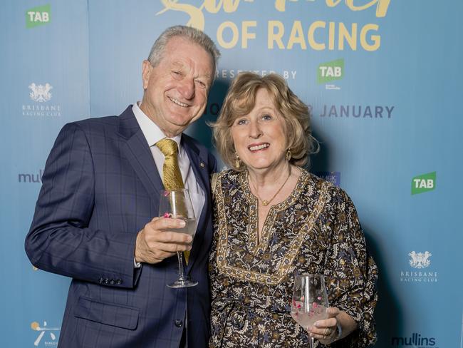 Neville and Mary Bell at Brisbane's Summer of Racing Launch at The Calile Hotel on November 19, 2020. Socials: Damien Anthony Rossi Pictures: Jared Vethaak